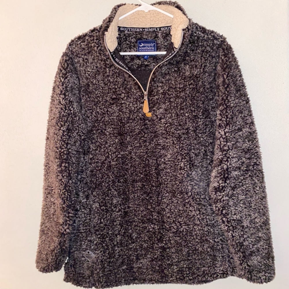 Simply Southern Zip up Sherpa